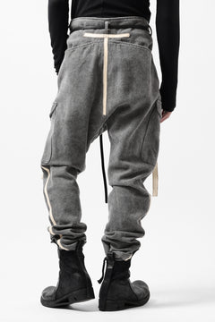 画像をギャラリービューアに読み込む, incarnation DROPCROTCH ARMY PANTS MP-1S / CANVAS + HORSE LEATHER (GREY)