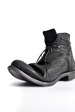 Load image into Gallery viewer, prtl x 4R4s exclusive 6Hole Laced Boots / CordovanSplit &quot;No2-1&quot; (BLACK)