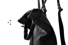 画像をギャラリービューアに読み込む, ierib exclusive MT harness 2way backpack / horse shrink (BLACK)
