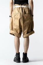 Load image into Gallery viewer, KLASICA GERALD-cc LOW CROTCH SHORTS / DRY CHINO CLOTH (BEIGE)