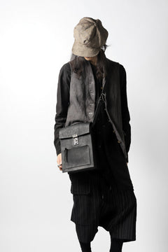 Load image into Gallery viewer, Portaille &quot;Atelier Made&quot; exclusive SHOULDER BAG / PUEBLO by Badalassi Carlo (BLACK)