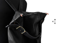画像をギャラリービューアに読み込む, ierib exclusive MT harness 2way backpack / horse shrink (BLACK)