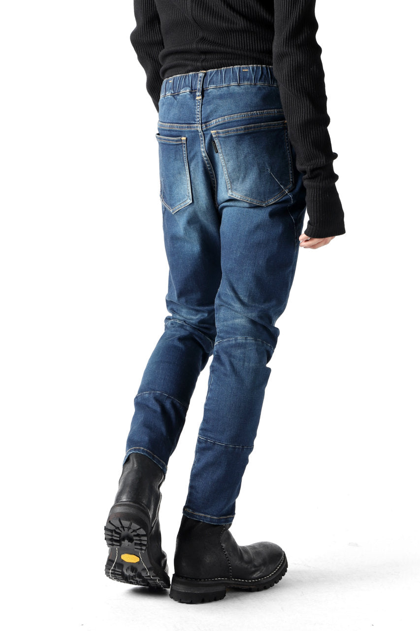 画像をギャラリービューアに読み込む, ATTACHMENT Easy Moto Pants / Satain High Power Stretch Denim (NAVY)