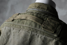 Load image into Gallery viewer, BACKLASH x LOOM exclusive RECONSTRUCTIVE COAT / VINTAGE MILITARY CANVAS