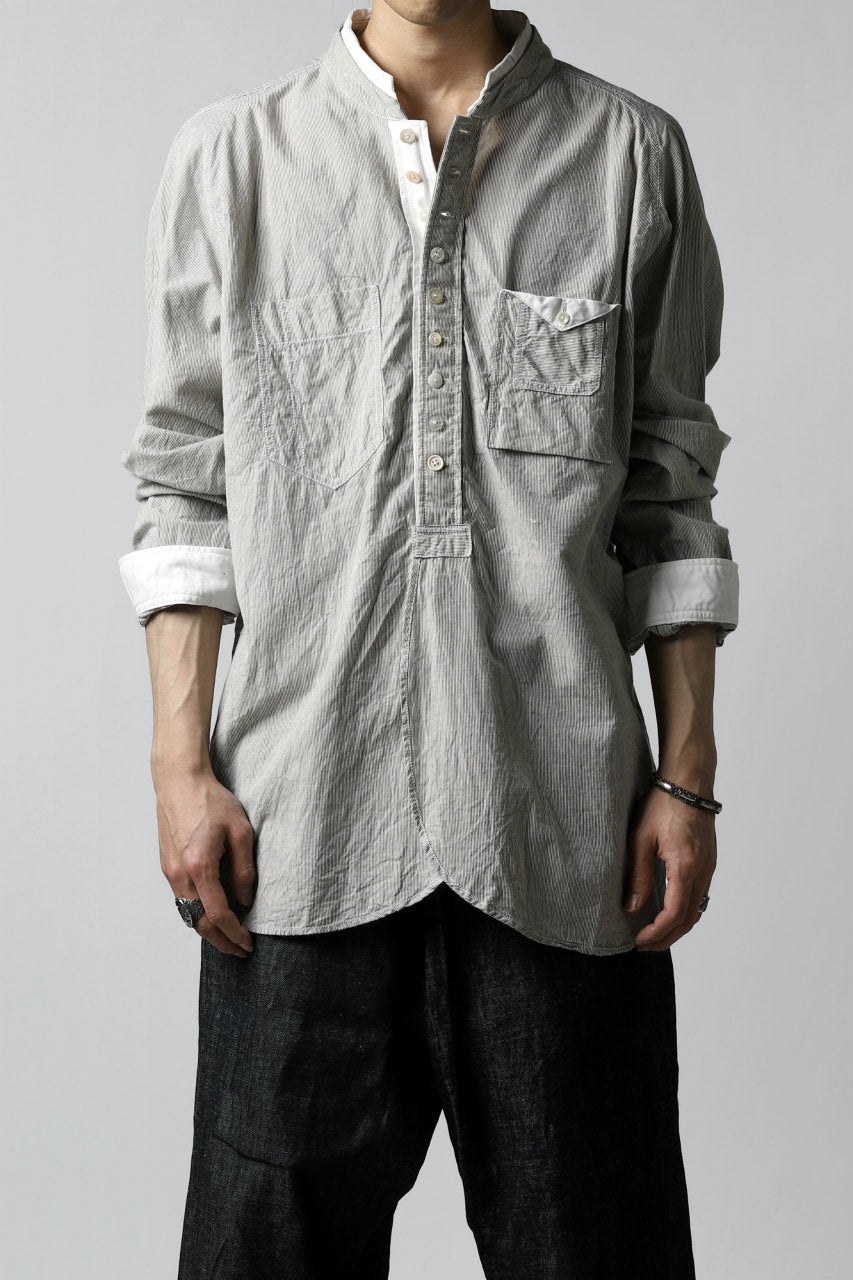 Load image into Gallery viewer, daska &quot;stripe&quot; double collar shirt / co&amp;te (STRIPE)