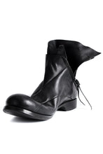 Load image into Gallery viewer, LEON EMANUEL BLANCK x Dimissianos &amp; Miller DISTORTION ANKLE BOOTS / GUIDI HORSE OILED (BLACK)