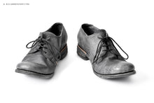 画像をギャラリービューアに読み込む, A DICIANNOVEVENTITRE A1923 DERBY SHOES SS6 / CANGURO OILED (GRIGIO)