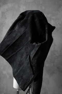 Load image into Gallery viewer, LEON EMANUEL BLANCK exclusive FORCED STRAIGHT JACKET / GUIDI HORSE LEATHER (BLACK)