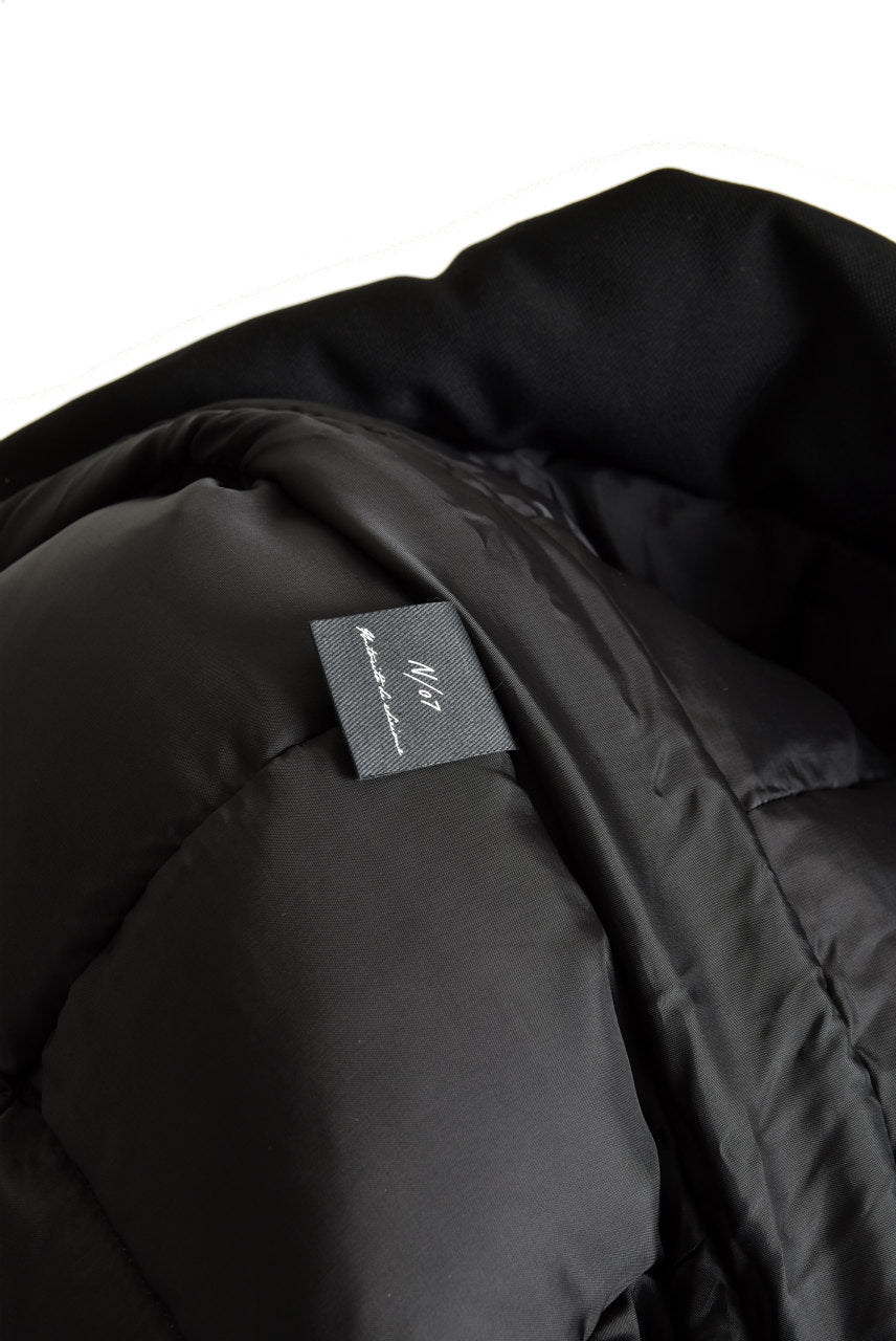 N/07 Mods Down Coat / Mixture Canvas (BLACK)