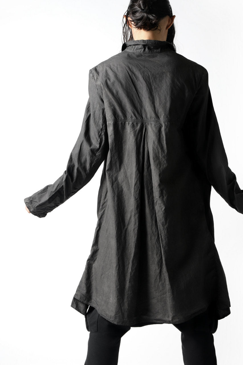 Load image into Gallery viewer, RUNDHOLZ DIP A LINE LONG SHIRT (CARBON DYED)