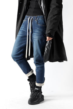 画像をギャラリービューアに読み込む, ATTACHMENT Easy Moto Pants / Satain High Power Stretch Denim (NAVY)