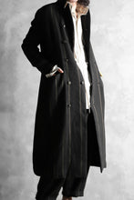 Load image into Gallery viewer, Aleksandr Manamis Double Breasted Stripe Coat