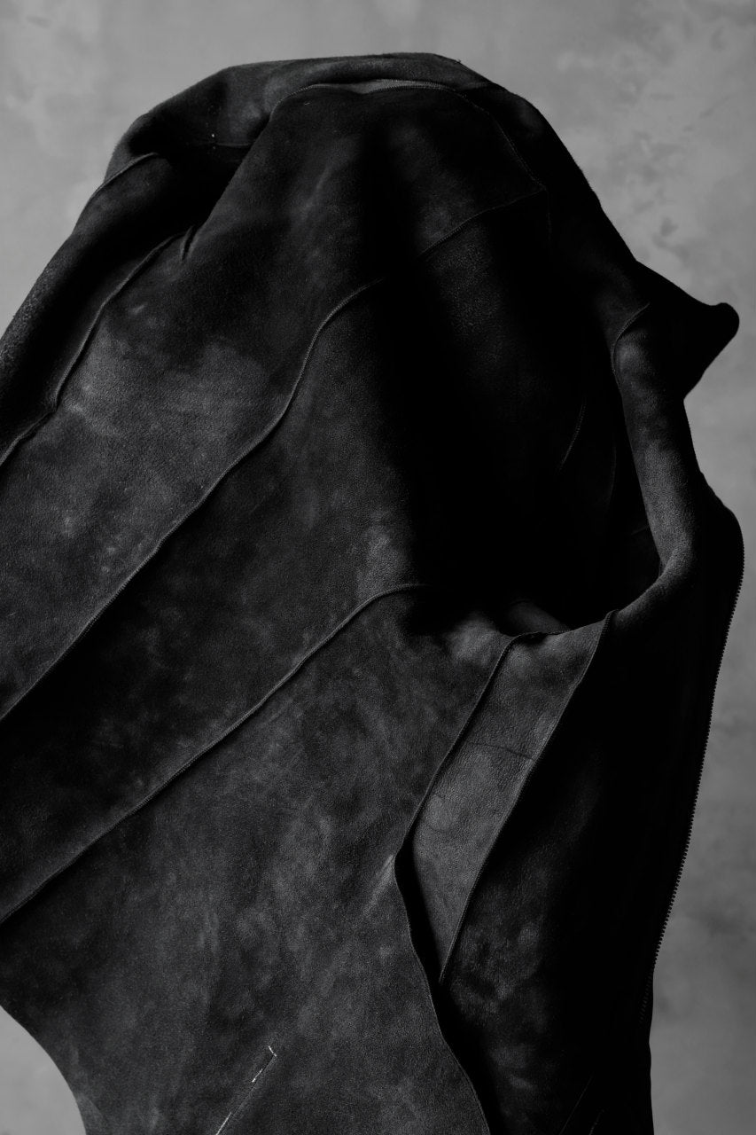 Load image into Gallery viewer, LEON EMANUEL BLANCK exclusive FORCED STRAIGHT JACKET / GUIDI HORSE LEATHER (BLACK)