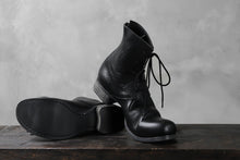 Load image into Gallery viewer, Portaille exclusive PL20 Laced Zip Boots (RUBBED COW TCG / BLACK)