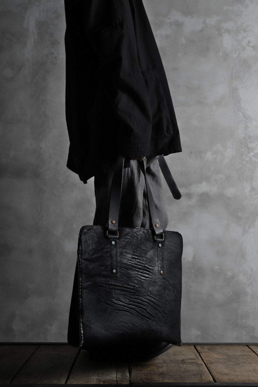 ierib exclusive onepiece tote bag / waxy JP culatta (BLACK)
