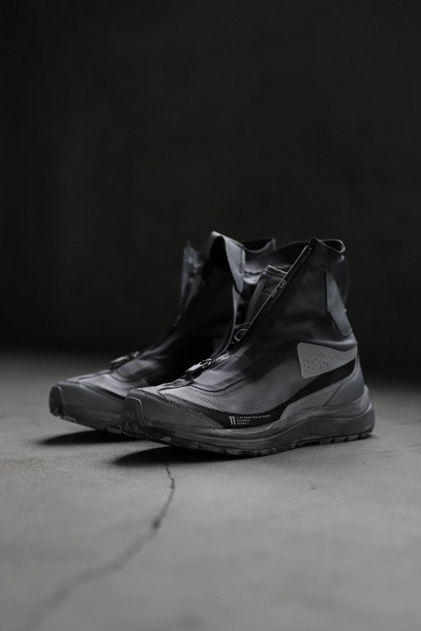 11 BY BORIS BIDJAN SABERI x SALOMON / OBJECT DYED "BAMBA 2 HIGH" (LIGHT GREY)