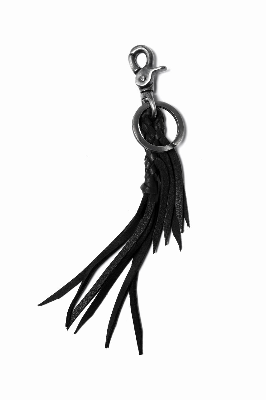 小物 ISAMU KATAYAMA BACKLASH KEY RING ISAMU KATAYAMA BACKLASH - BRAIDED DEERSKIN KEY RING