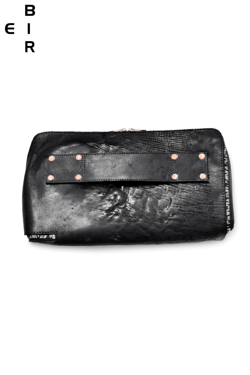 ierib onepiece clutch-bag / waxy JP culatta (BLACK)