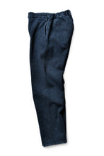 Load image into Gallery viewer, COLINA SASHIKO CURVED TROUSERS (INDIGO)