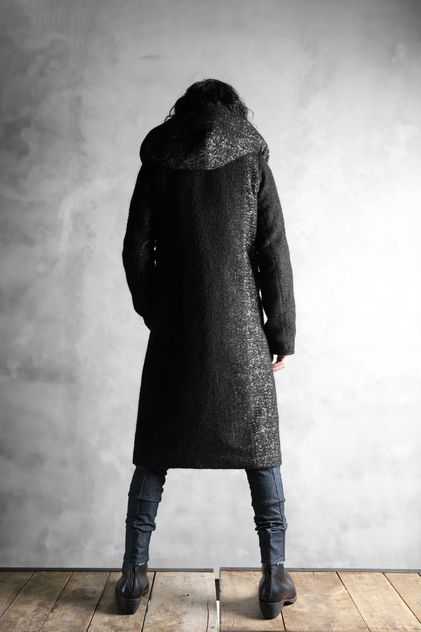 PAL OFFNER PADDED HOODNECK COAT (TWEEDY MELANGE)