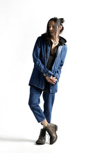 Load image into Gallery viewer, incarnation BUTTON DOWN SHIRT / ONE WASHED 6.5oz SELVEDGE CHAMBRAY (INDIGO)