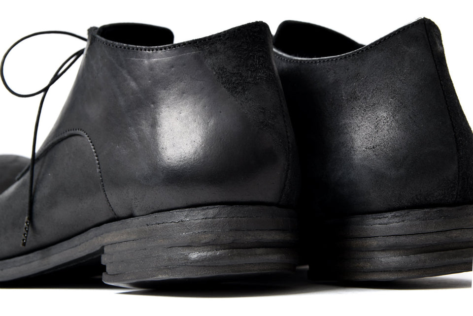 画像をギャラリービューアに読み込む, prtl x 4R4s exclusive derby shoes / Cordovan Full grain &quot;No3-5&quot; (BLACK)