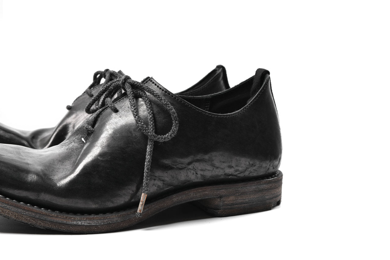 ierib tecta whole cut derby shoes / waxy JP culatta (BLACK)