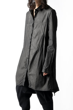 Load image into Gallery viewer, RUNDHOLZ DIP A LINE LONG SHIRT (CARBON DYED)