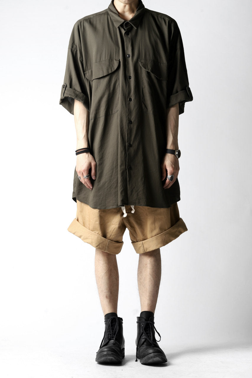 KLASICA GERALD-cc LOW CROTCH SHORTS / DRY CHINO CLOTH (BEIGE)