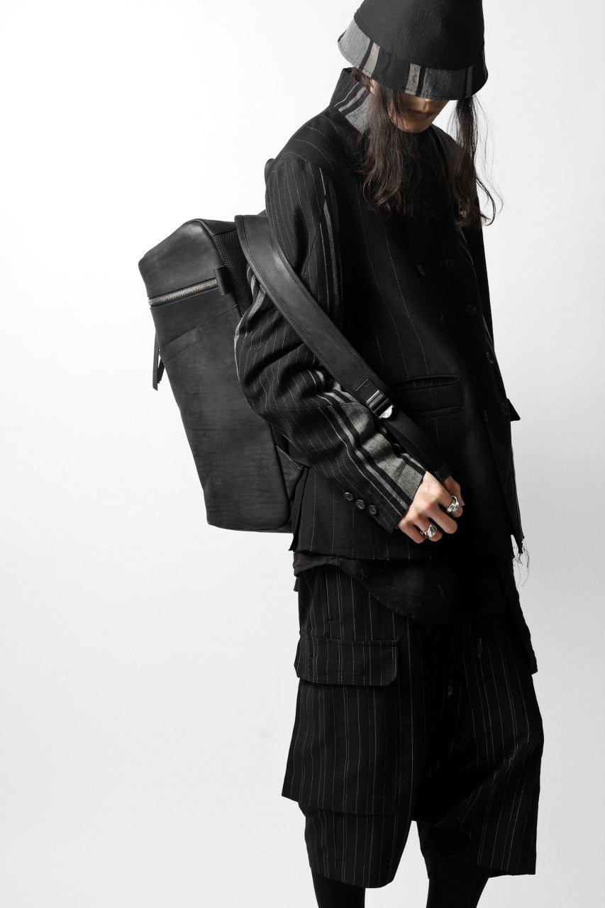 画像をギャラリービューアに読み込む, Portaille &quot;Atelier Made&quot; exclusive BACKPACK / PUEBLO by Badalassi Carlo (BLACK)