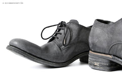 画像をギャラリービューアに読み込む, A DICIANNOVEVENTITRE A1923 DERBY SHOES SS6 / CANGURO OILED (GRIGIO)