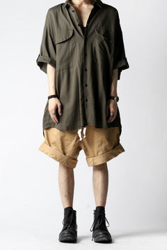 Load image into Gallery viewer, KLASICA GERALD-cc LOW CROTCH SHORTS / DRY CHINO CLOTH (BEIGE)