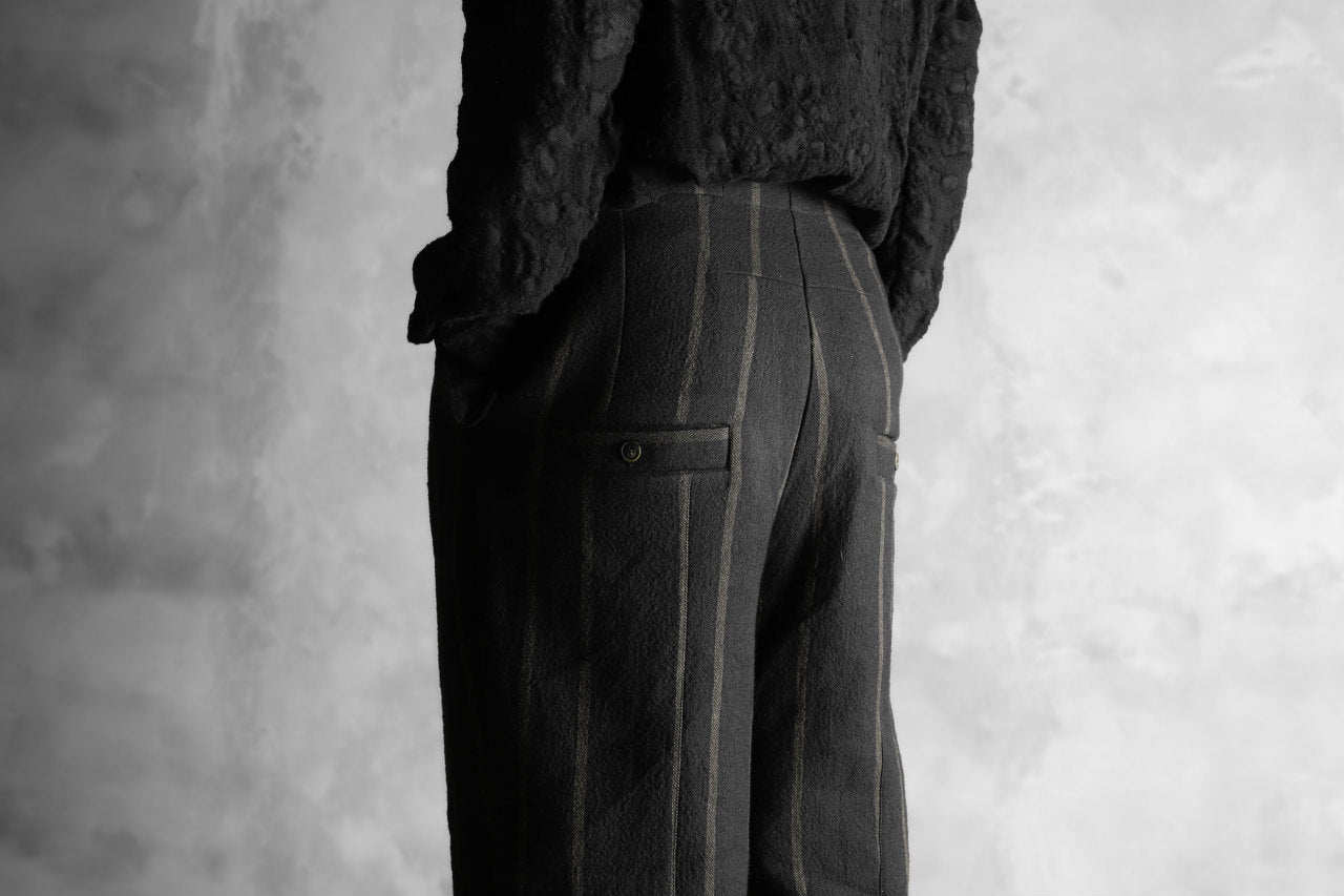 Aleksandr Manamis Cropped Stripe Pant