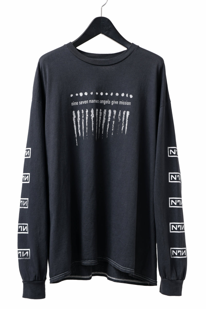 DEFORMATER.® DYEING LOOPWHEEL LS TOPS - HEAVEN (VINTAGE BLACK)の商品ページ ...