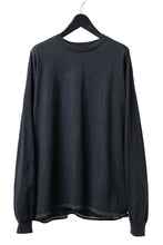 Load image into Gallery viewer, DEFORMATER.® PRODUCTS DYED LONG SLEEVE TOP &quot;PLAIN&quot; (VINTAGE BLACK)