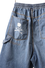 Load image into Gallery viewer, mastermind JAPAN WIDE TAPERED PANTS / 2WAY STRETCH DENIM (INDIGO)