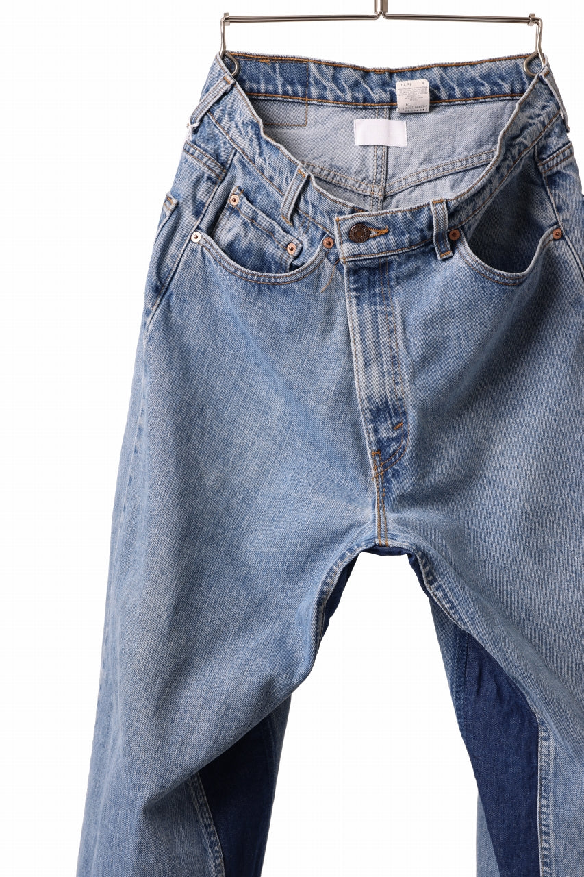 CHANGES VINTAGE REMAKE REGULAR FIT DENIM JOINT PANTS / VINTAGE DENIM (INDIGO #A)