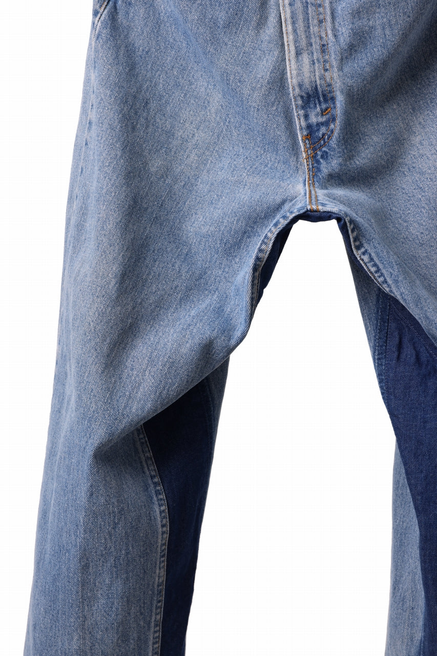 CHANGES VINTAGE REMAKE REGULAR FIT DENIM JOINT PANTS / VINTAGE DENIM (INDIGO #A)