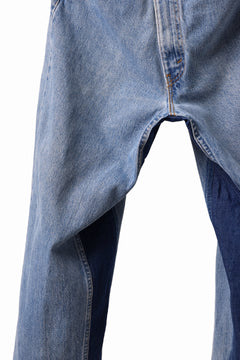 画像をギャラリービューアに読み込む, CHANGES VINTAGE REMAKE REGULAR FIT DENIM JOINT PANTS / VINTAGE DENIM (INDIGO #A)