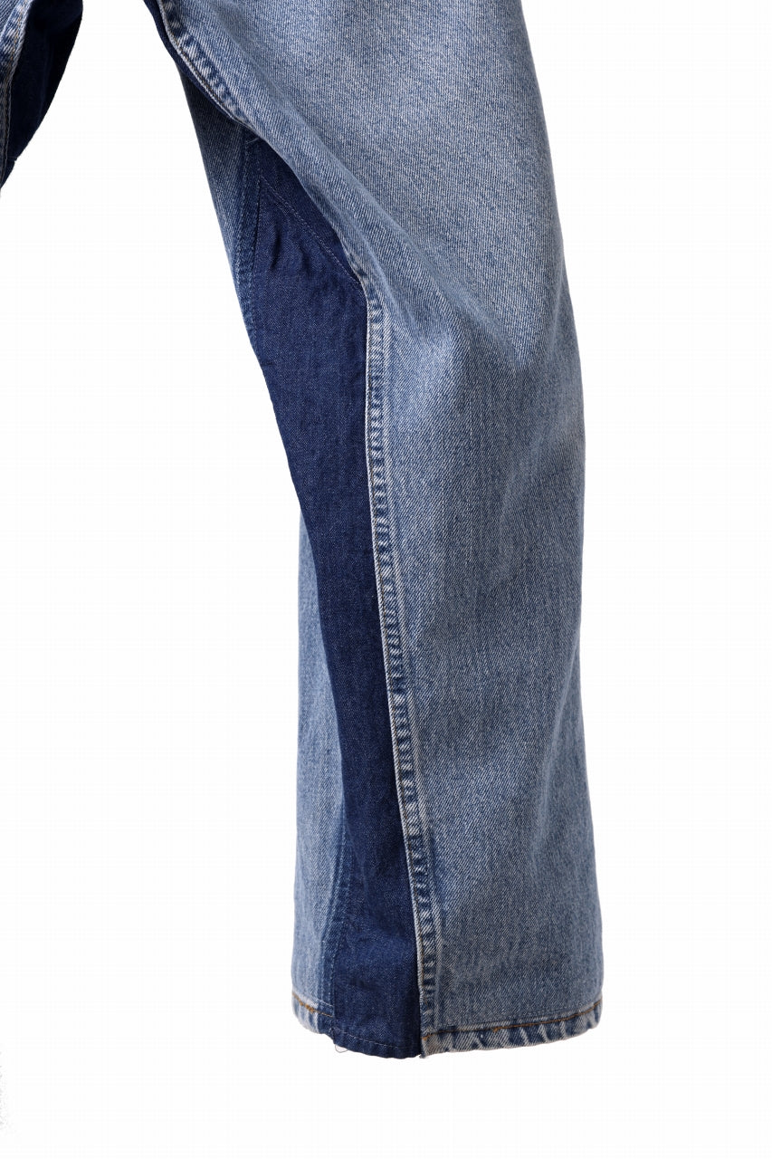 CHANGES VINTAGE REMAKE REGULAR FIT DENIM JOINT PANTS / VINTAGE DENIM (INDIGO #A)