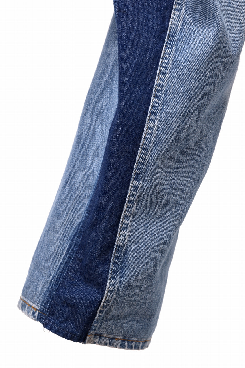 CHANGES VINTAGE REMAKE REGULAR FIT DENIM JOINT PANTS / VINTAGE DENIM (INDIGO #A)