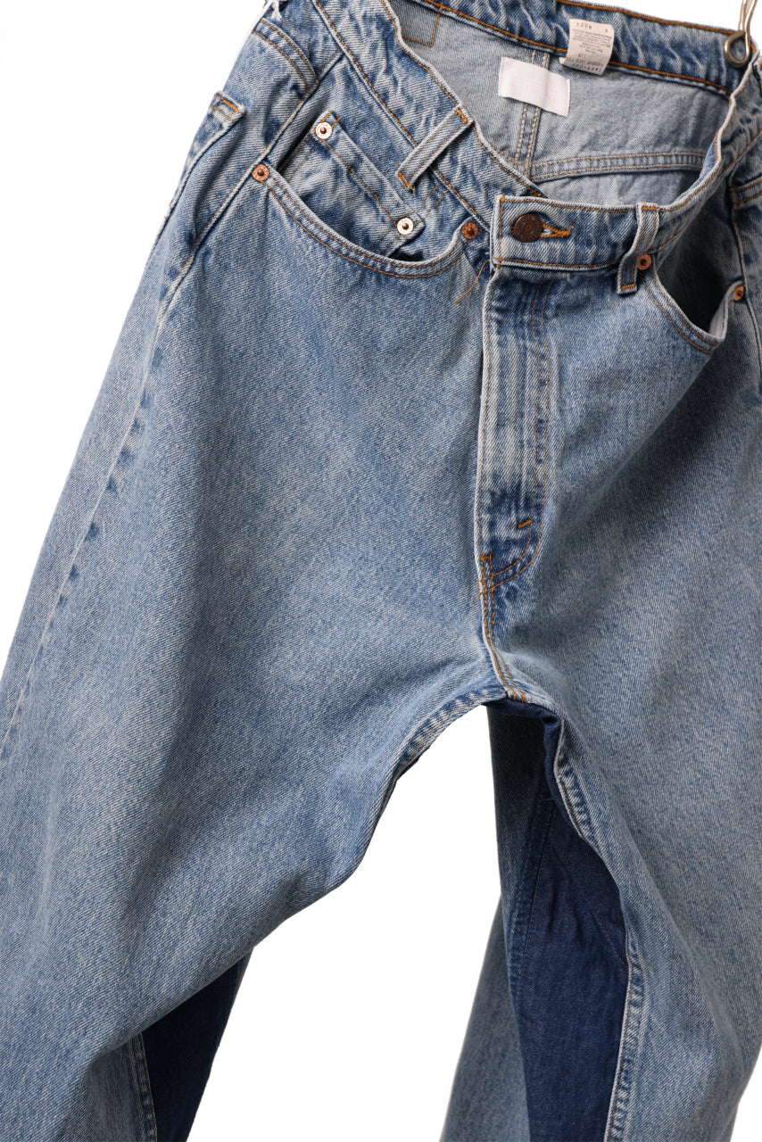 CHANGES VINTAGE REMAKE REGULAR FIT DENIM JOINT PANTS / VINTAGE DENIM (INDIGO #A)