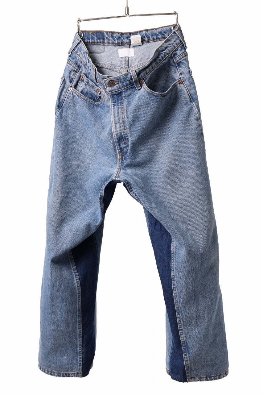 CHANGES VINTAGE REMAKE REGULAR FIT DENIM JOINT PANTS / VINTAGE DENIM (INDIGO #A)