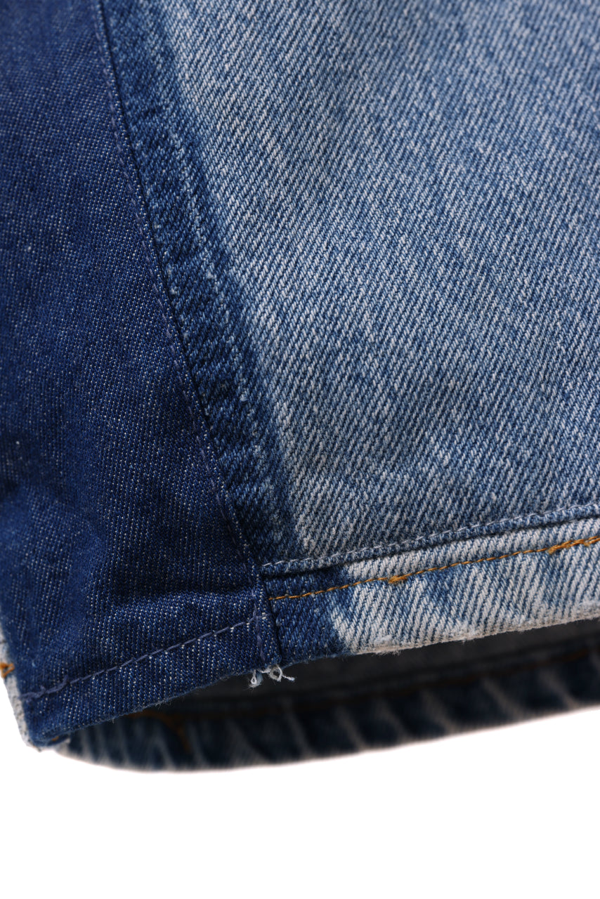 画像をギャラリービューアに読み込む, CHANGES VINTAGE REMAKE REGULAR FIT DENIM JOINT PANTS / VINTAGE DENIM (INDIGO #A)