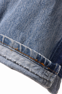 画像をギャラリービューアに読み込む, CHANGES VINTAGE REMAKE REGULAR FIT DENIM JOINT PANTS / VINTAGE DENIM (INDIGO #A)