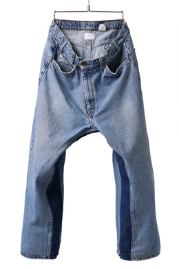 CHANGES VINTAGE REMAKE REGULAR FIT DENIM JOINT PANTS / VINTAGE DENIM (INDIGO #B)