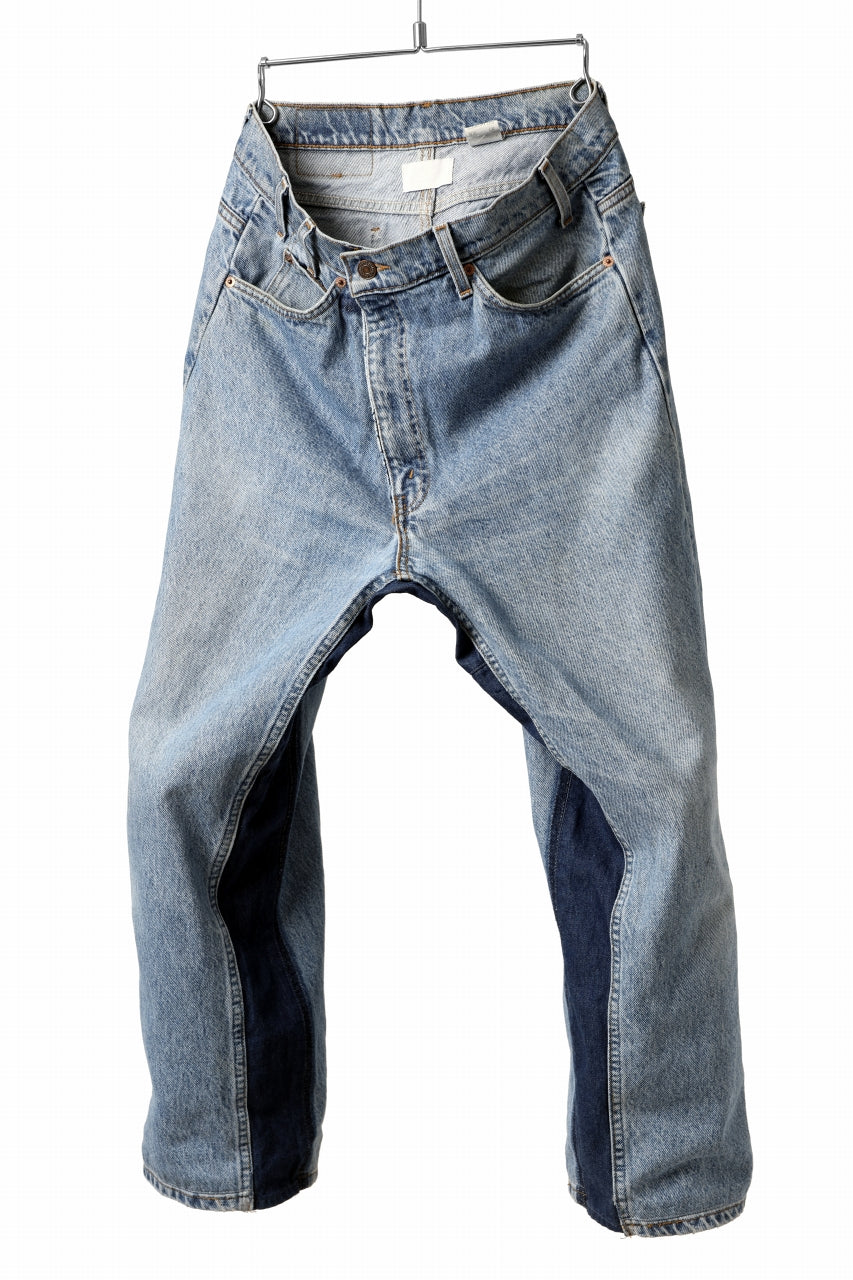 CHANGES VINTAGE REMAKE REGULAR FIT DENIM JOINT PANTS / VINTAGE DENIM (INDIGO #C)