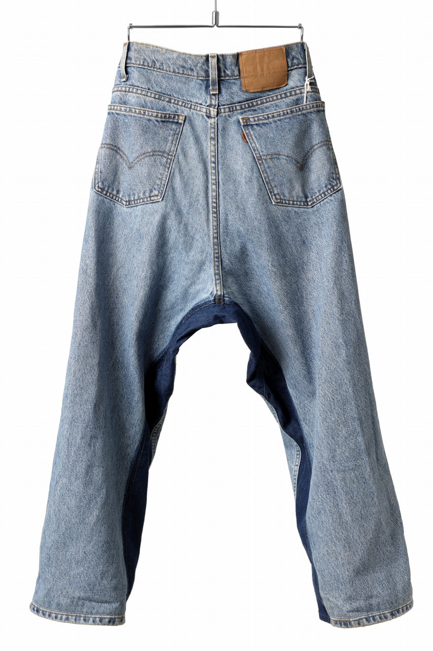 CHANGES VINTAGE REMAKE REGULAR FIT DENIM JOINT PANTS / VINTAGE DENIM (INDIGO #C)