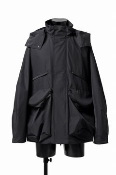 画像をギャラリービューアに読み込む, D-VEC SAILOR HOODED BLOUSON / GORE-TEX INFINIUM™ PRODUCT 2L (NIGHT SEA BLACK)