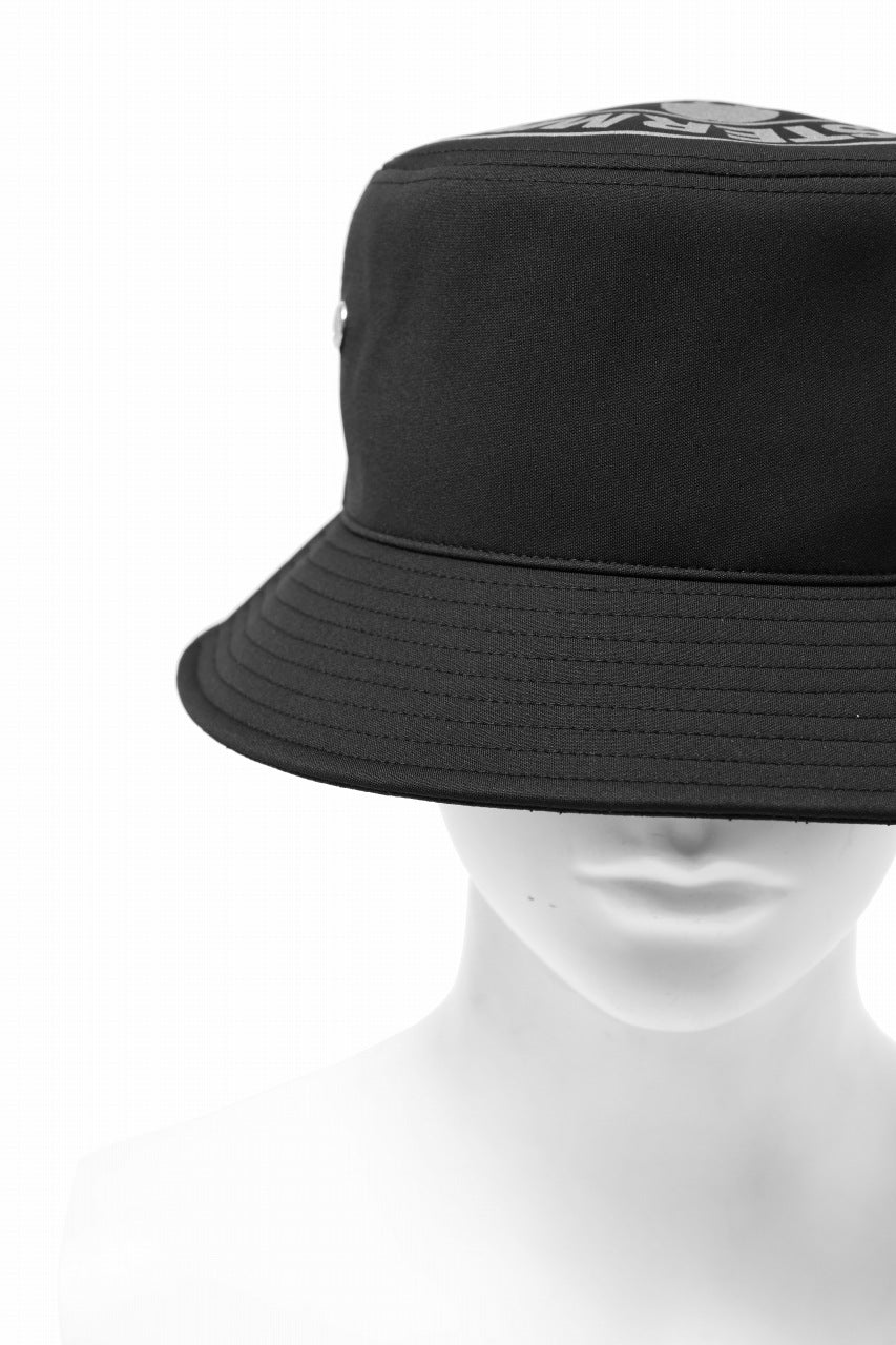 mastermind WORLD REFLECTIVE SKULL BUCKET HAT (BLACK)